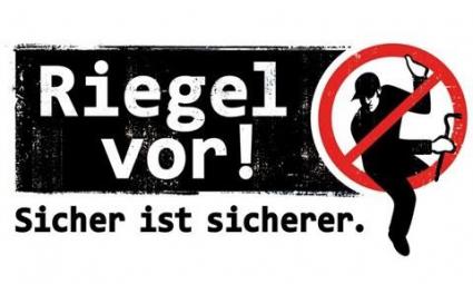 Riegel vor! Sicher ist sicherer